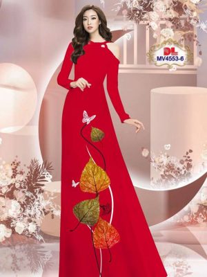 1705460213 102 Vai Ao Dai In Hinh La Kieu Moi AD MV4553