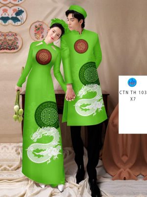 Vải Áo Dài Cặp Đôi Hình Rồng Thu Hút AD CTNTH 103 16 1705460293 175 Vai Ao Dai Cap Doi Hinh Rong Thu Hut AD