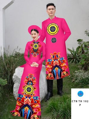 1705461203 135 Vai Ao Dai Cap Doi Hoa Van Sang Trong AD