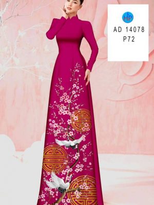 Vải Áo Dài Hoa Đào Đón Xuân Sang Trọng AD 14078 21 1705463161 648 Vai Ao Dai Hoa Dao Don Xuan Sang Trong AD
