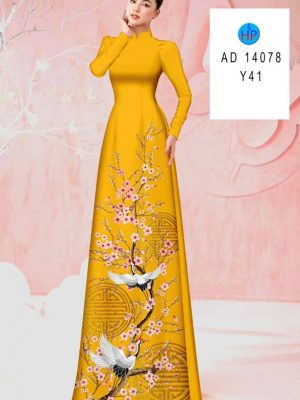 Vải Áo Dài Hoa Đào Đón Xuân Sang Trọng AD 14078 28 1705463164 779 Vai Ao Dai Hoa Dao Don Xuan Sang Trong AD