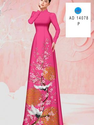 Vải Áo Dài Hoa Đào Đón Xuân Sang Trọng AD 14078 33 1705463166 29 Vai Ao Dai Hoa Dao Don Xuan Sang Trong AD