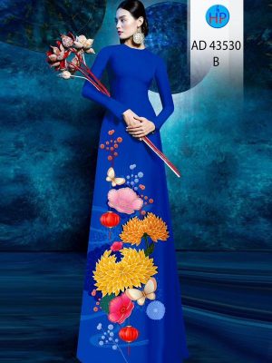 Vải Áo Dài Hoa Cúc Sang Trọng AD 43530 19 1708069060 258 Vai Ao Dai Hoa Cuc Sang Trong AD 43530