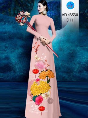 Vải Áo Dài Hoa Cúc Sang Trọng AD 43530 20 1708069061 545 Vai Ao Dai Hoa Cuc Sang Trong AD 43530