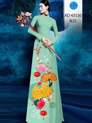 Vải Áo Dài Hoa Cúc Sang Trọng AD 43530 27 1708069062 385 Vai Ao Dai Hoa Cuc Sang Trong AD 43530