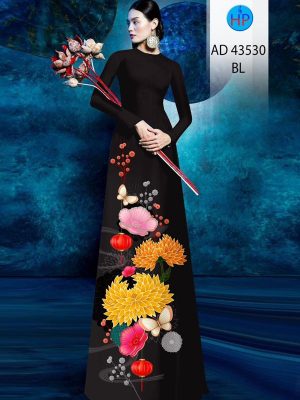 Vải Áo Dài Hoa Cúc Sang Trọng AD 43530 25 1708069062 449 Vai Ao Dai Hoa Cuc Sang Trong AD 43530