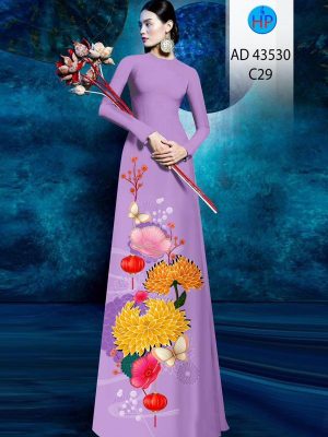 Vải Áo Dài Hoa Cúc Sang Trọng AD 43530 28 1708069063 955 Vai Ao Dai Hoa Cuc Sang Trong AD 43530