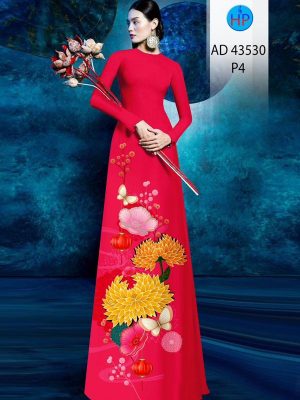 Vải Áo Dài Hoa Cúc Sang Trọng AD 43530 33 1708069064 792 Vai Ao Dai Hoa Cuc Sang Trong AD 43530