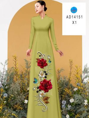 Vải Áo Dài Hoa Hồng Thu Hút AD 14151 26 1708070000 71 Vai Ao Dai Hoa Hong Thu Hut AD 14151