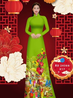 Vải Áo Dài Chúc Tết Độc Đáo AD 24366 21 1708071086 894 Vai Ao Dai Chuc Tet Doc Dao AD 24366