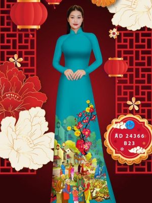 Vải Áo Dài Chúc Tết Độc Đáo AD 24366 29 1708071087 268 Vai Ao Dai Chuc Tet Doc Dao AD 24366