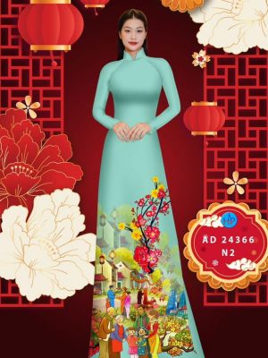 Vải Áo Dài Chúc Tết Độc Đáo AD 24366 25 1708071087 655 Vai Ao Dai Chuc Tet Doc Dao AD 24366