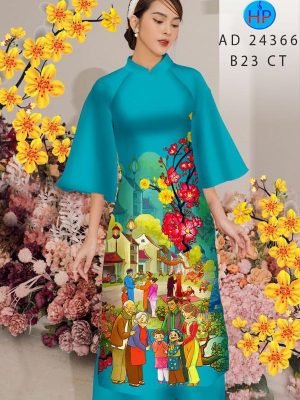 Vải Áo Dài Chúc Tết Độc Đáo AD 24366 30 1708071087 696 Vai Ao Dai Chuc Tet Doc Dao AD 24366