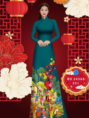 Vải Áo Dài Chúc Tết Độc Đáo AD 24366 32 1708071088 445 Vai Ao Dai Chuc Tet Doc Dao AD 24366