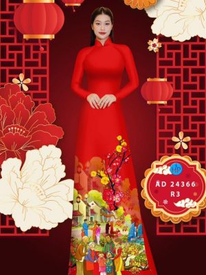 Vải Áo Dài Chúc Tết Độc Đáo AD 24366 33 1708071088 65 Vai Ao Dai Chuc Tet Doc Dao AD 24366