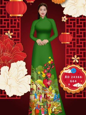 Vải Áo Dài Chúc Tết Độc Đáo AD 24366 37 1708071090 259 Vai Ao Dai Chuc Tet Doc Dao AD 24366