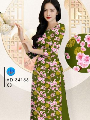 1708308149 199 Vai Ao Dai Hoa Dao Deu Thiet Ke 2024 AD