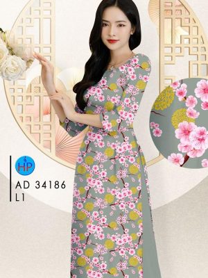 1708308149 453 Vai Ao Dai Hoa Dao Deu Thiet Ke 2024 AD