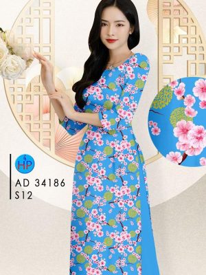1708308150 50 Vai Ao Dai Hoa Dao Deu Thiet Ke 2024 AD