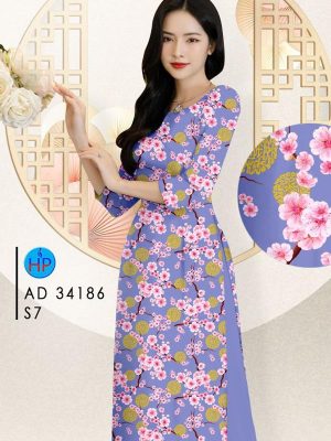 1708308152 80 Vai Ao Dai Hoa Dao Deu Thiet Ke 2024 AD