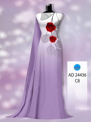 Vải Áo Dài Hoa Hồng Độc Đáo AD 24436 23 1708309771 677 Vai Ao Dai Hoa Hong Doc Dao AD 24436