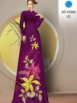 Vải Áo Dài Hoa Ly Sang Trọng AD 43666 26 1708409508 191 Vai Ao Dai Hoa Ly Sang Trong AD 43666