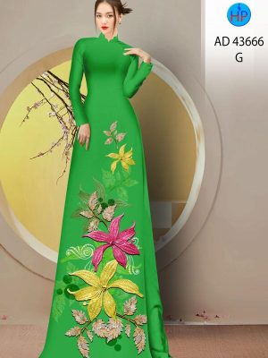 Vải Áo Dài Hoa Ly Sang Trọng AD 43666 24 1708409508 435 Vai Ao Dai Hoa Ly Sang Trong AD 43666