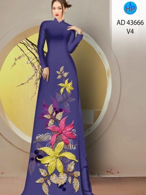 Vải Áo Dài Hoa Ly Sang Trọng AD 43666 27 1708409508 579 Vai Ao Dai Hoa Ly Sang Trong AD 43666