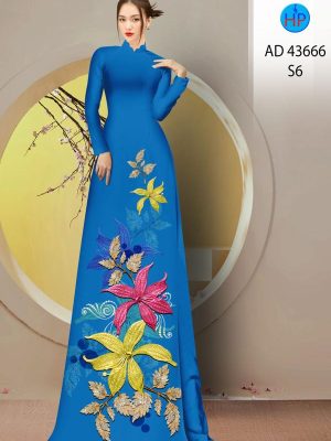 Vải Áo Dài Hoa Ly Sang Trọng AD 43666 25 1708409508 586 Vai Ao Dai Hoa Ly Sang Trong AD 43666