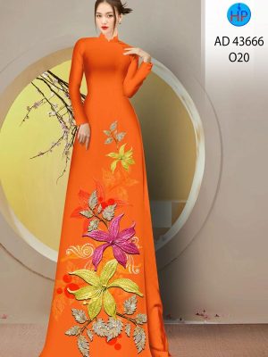 Vải Áo Dài Hoa Ly Sang Trọng AD 43666 28 1708409509 114 Vai Ao Dai Hoa Ly Sang Trong AD 43666