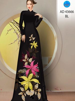 Vải Áo Dài Hoa Ly Sang Trọng AD 43666 31 1708409509 459 Vai Ao Dai Hoa Ly Sang Trong AD 43666