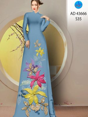 Vải Áo Dài Hoa Ly Sang Trọng AD 43666 30 1708409509 571 Vai Ao Dai Hoa Ly Sang Trong AD 43666