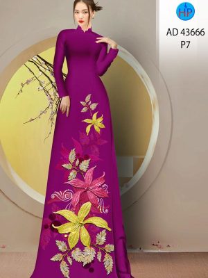 Vải Áo Dài Hoa Ly Sang Trọng AD 43666 32 1708409509 995 Vai Ao Dai Hoa Ly Sang Trong AD 43666