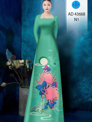 Vải Áo Dài Cúc Đại Đóa Thu Hút AD 43668 31 1708410486 499 Vai Ao Dai Cuc Dai Doa Thu Hut AD 43668