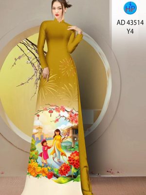 1708411130 169 Vai Ao Dai Hoa Dao Kieu Moi AD 43514