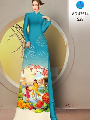 1708411130 958 Vai Ao Dai Hoa Dao Kieu Moi AD 43514