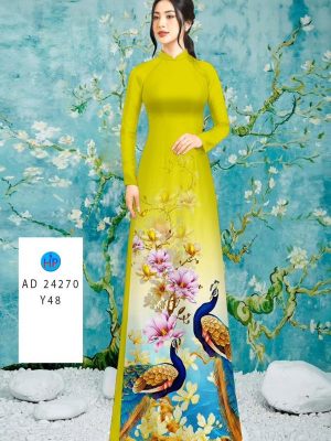 Vải Áo Dài Chim Công Thu Hút AD 24270 23 1708655094 61 Vai Ao Dai Chim Cong Thu Hut AD 24270