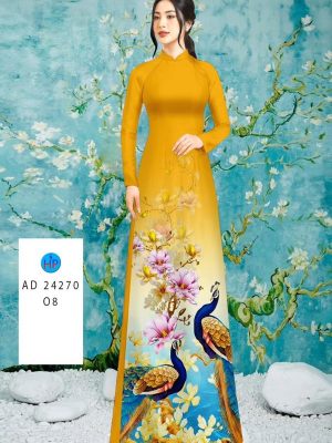 Vải Áo Dài Chim Công Thu Hút AD 24270 26 1708655096 570 Vai Ao Dai Chim Cong Thu Hut AD 24270