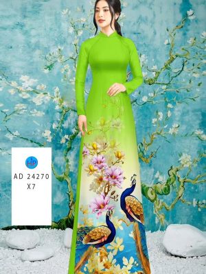 Vải Áo Dài Chim Công Thu Hút AD 24270 30 1708655098 933 Vai Ao Dai Chim Cong Thu Hut AD 24270