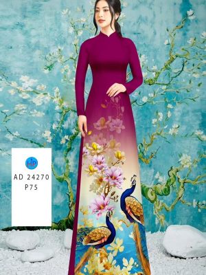 Vải Áo Dài Chim Công Thu Hút AD 24270 32 1708655099 152 Vai Ao Dai Chim Cong Thu Hut AD 24270