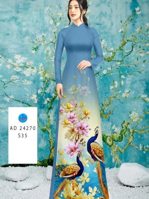 Vải Áo Dài Chim Công Thu Hút AD 24270 31 1708655099 211 Vai Ao Dai Chim Cong Thu Hut AD 24270