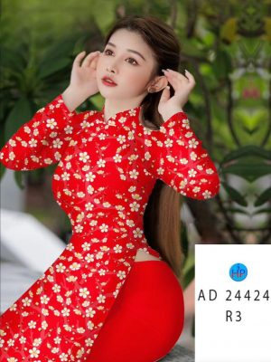 1708754570 696 Vai Ao Dai Hoa Nhi Thiet Ke 2024 AD 24424