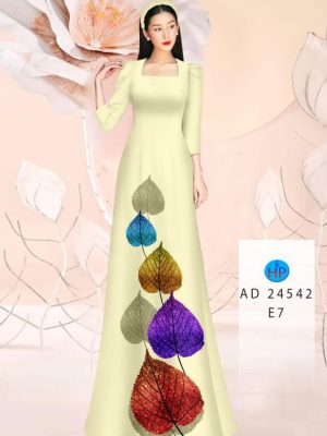 Vải Áo Dài In Hình Lá Thu Hút AD 24542 33 1708913189 811 Vai Ao Dai In Hinh La Thu Hut AD 24542