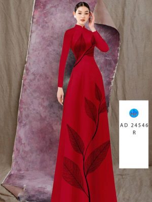 Vải Áo Dài In Hình Lá Mới Ra AD 24546 25 1709003259 402 Vai Ao Dai In Hinh La Moi Ra AD 24546