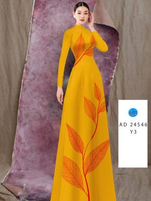 Vải Áo Dài In Hình Lá Mới Ra AD 24546 29 1709003259 476 Vai Ao Dai In Hinh La Moi Ra AD 24546