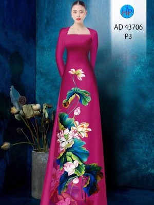Vải Áo Dài Hoa Sen Độc Đáo AD 43706 27 1709004798 251 Vai Ao Dai Hoa Sen Doc Dao AD 43706