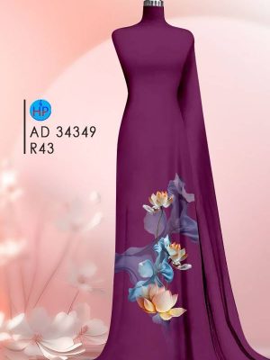 Vải Áo Dài Hoa Sen Thu Hút AD 34349 26 1709006641 334 Vai Ao Dai Hoa Sen Thu Hut AD 34349