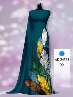 1709104633 594 Vai Ao Dai In Hinh La Thiet Ke 2024 AD