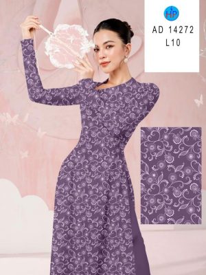 Vải Áo Dài Hoa Đều Sang Trọng AD 14272 19 Vai Ao Dai Hoa Deu Sang Trong AD 14272