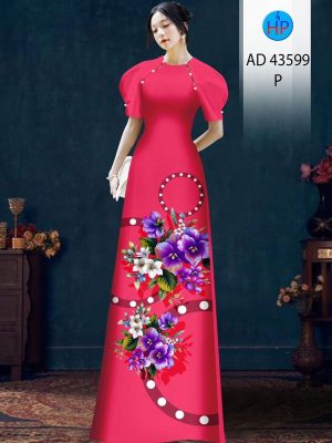 Vải Áo Dài Hoa In 3D Vừa Ra AD 43599 19 Vai Ao Dai Hoa In 3D Vua Ra AD 43599